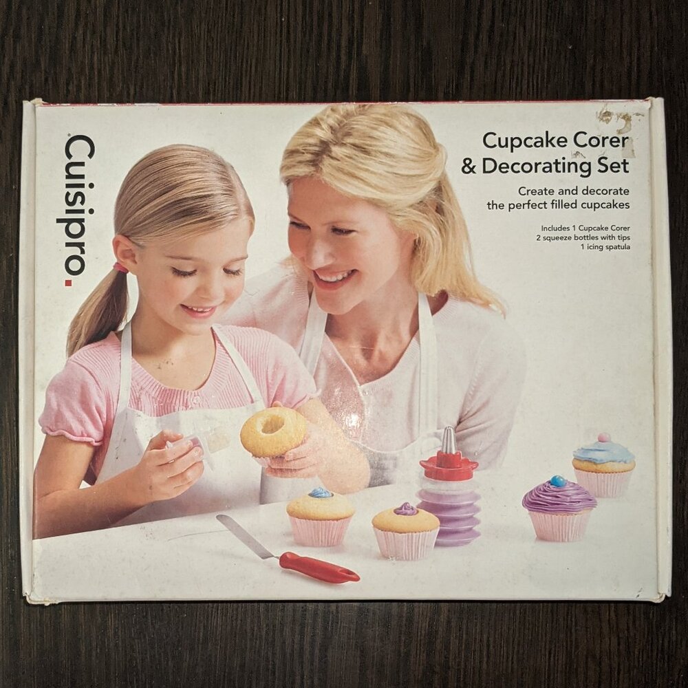 Cupcake Corer and Decorating Set, Cuisipro